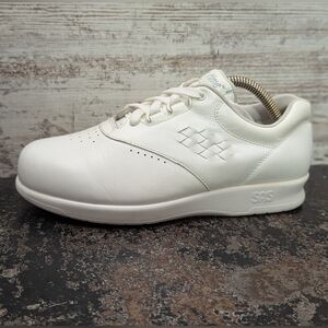 SAS Free Time Walking Shoes Sz 6.5 WW Extra Wide Used White Uniform Nurse